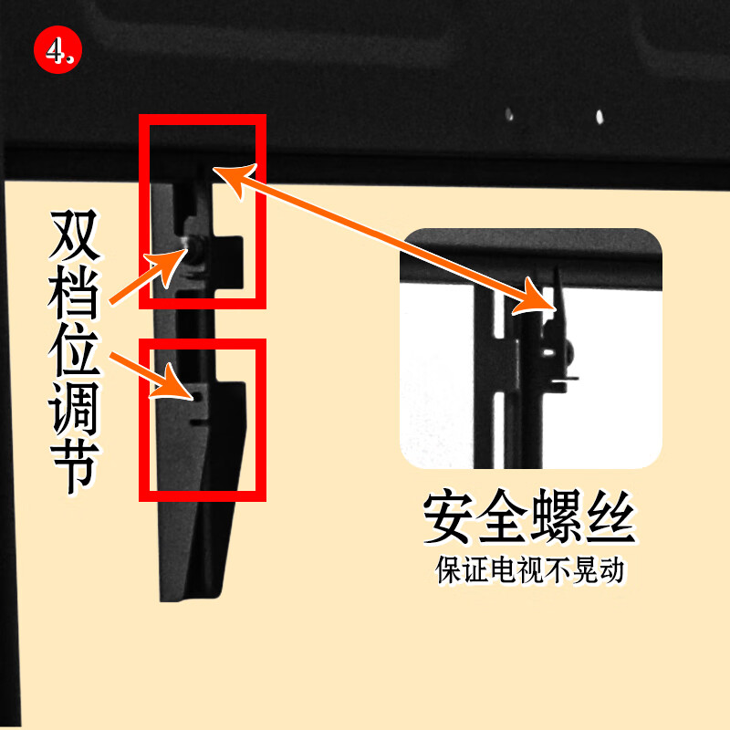 VMMOUNT beautiful mobile TV stand 50-150 inches TV mobile stand simple herringbone TV stand TV floor-standing all-in-one mobile TV stand optional specifications black/grey 25 60-100 inches load-bearing 160kg including bracket installation costs