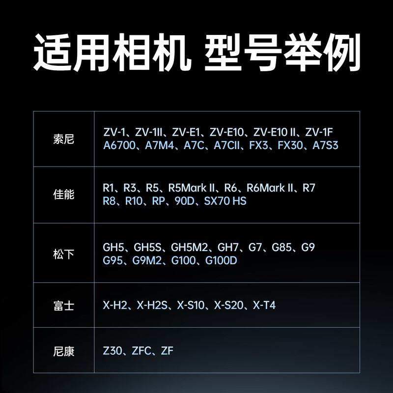 Green giant (llano) V8 camera radiator semiconductor silent fan suitable for Sony ZVE10/A7M4 Canon 90D/R5/R6/R10/R8 Nikon Z30 Fuji XT4 live recording cooling