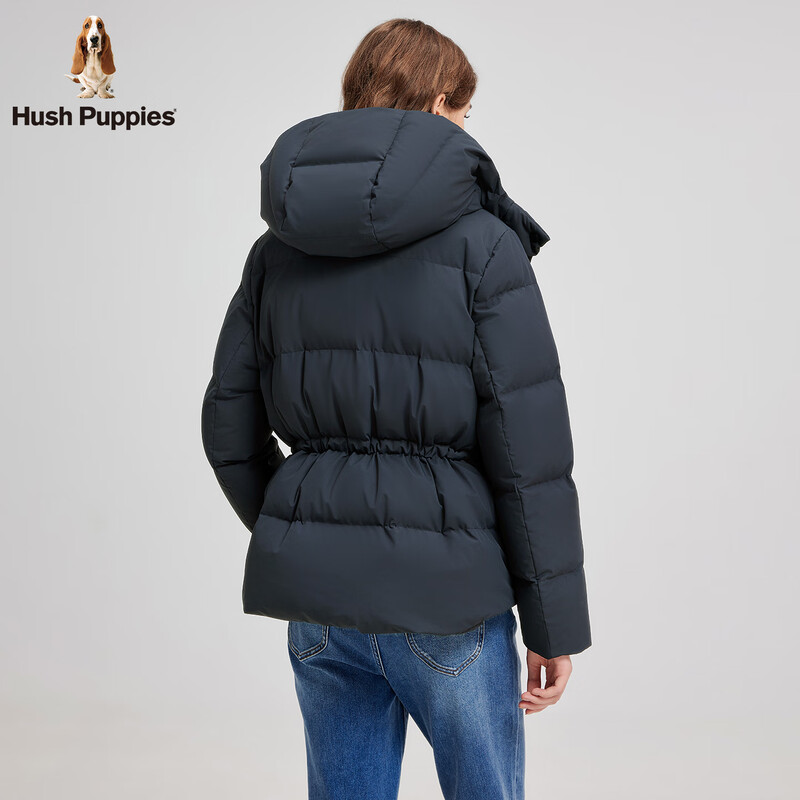 Hush Puppies comfortable and warm women's 2025 winter new fluffy, comfortable and warm comfort down jacket Xuanqinglan M