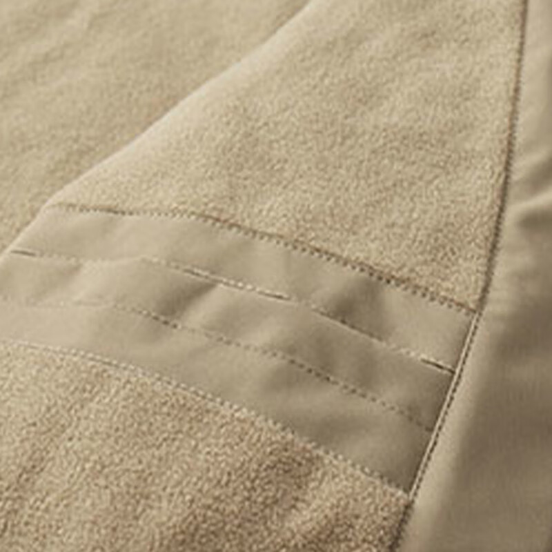 Playboy (PLAYBOY) jacket men's autumn and winter velvet warm and breathable outdoor leisure removable hood top jacket military green 2XL