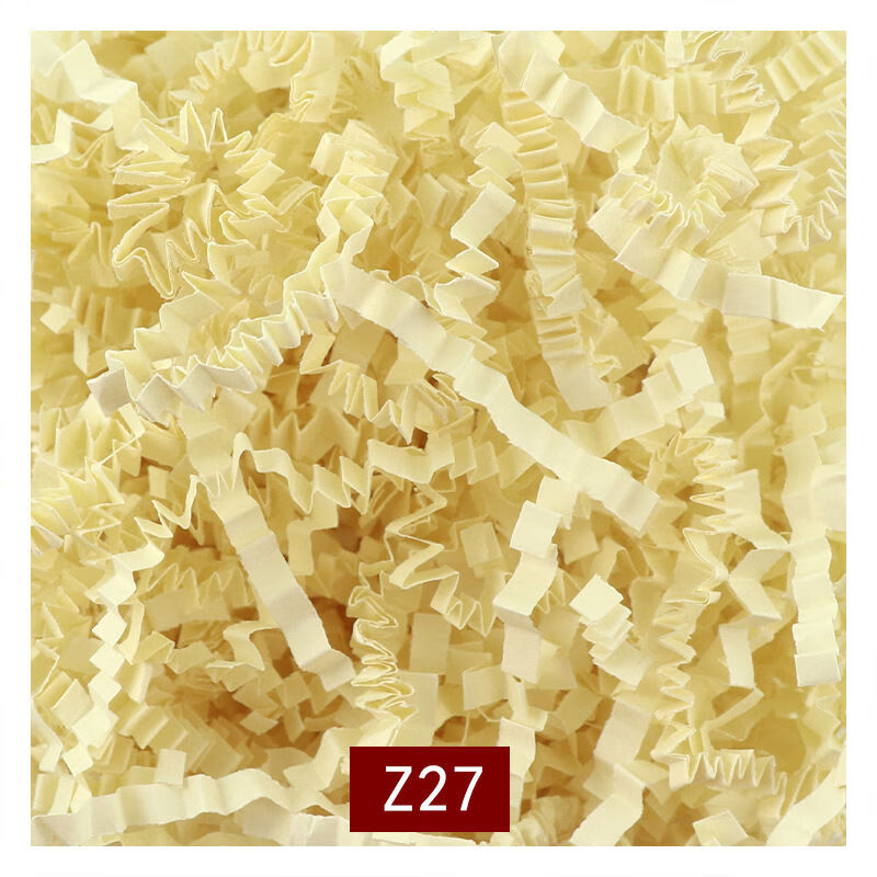 Steamed raffia filling paper Valentine's Day gift pleated gift box sugar box fruit high-end gift box decoration material bedding Christmas color 500g