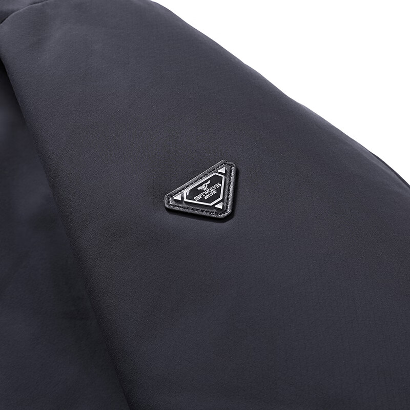 Septwolves three-proof down jacket men's jacket hooded light outdoor temperament commuting three-proof warm jacket men's clothing