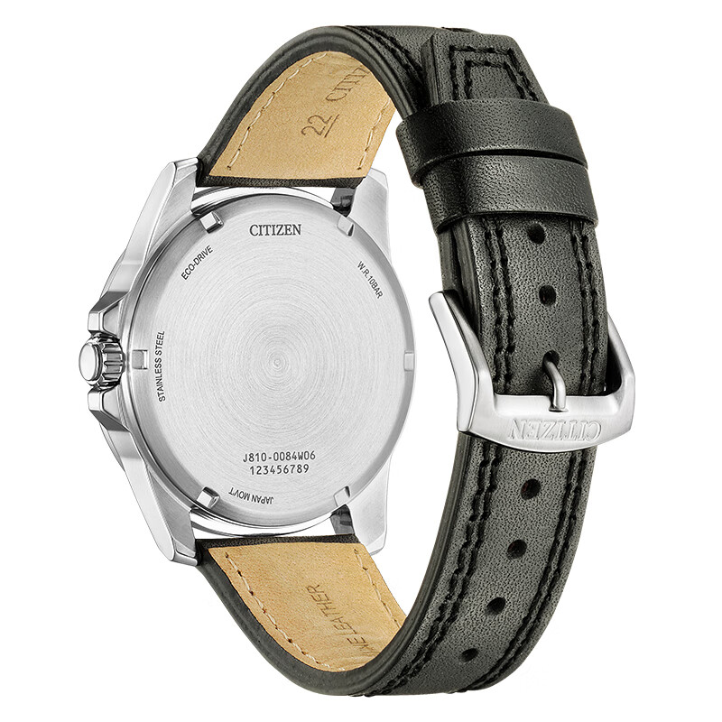 CITIZEN watch men's Japanese and Korean watch Liujun Year of the Horse new product light kinetic energy day display steel belt Chinese Valentine's Day gift AW1819-13L