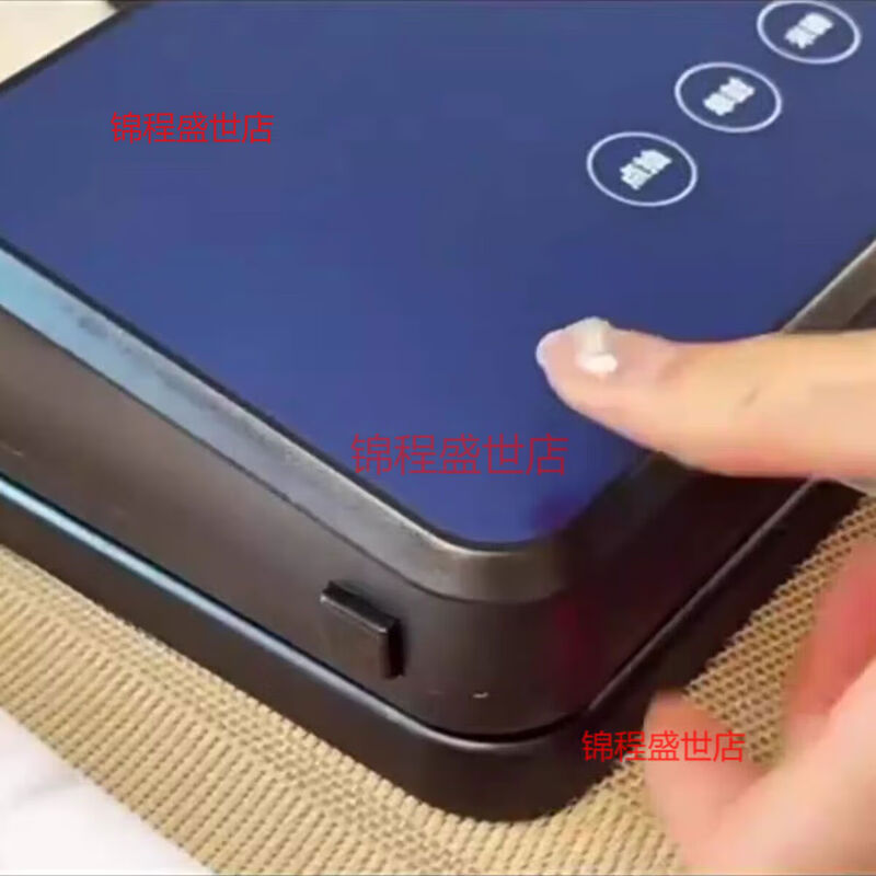 Tilekang Vacua vacuum sealing machine household dual-pump dual-motor high-suction high-power sealing machine fresh-keeping machine Tibetan blue free 1 roll bag