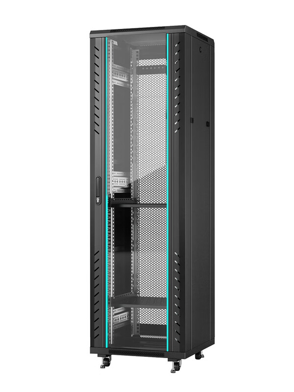 Network cabinet 1 meter 1.2 meters 2 meters national standard totem server room 42U32u18U switch chassis cabinet amplifier 2 meters engineering model 42U high 2000 wide 600 deep 1000 0x0x0cm
