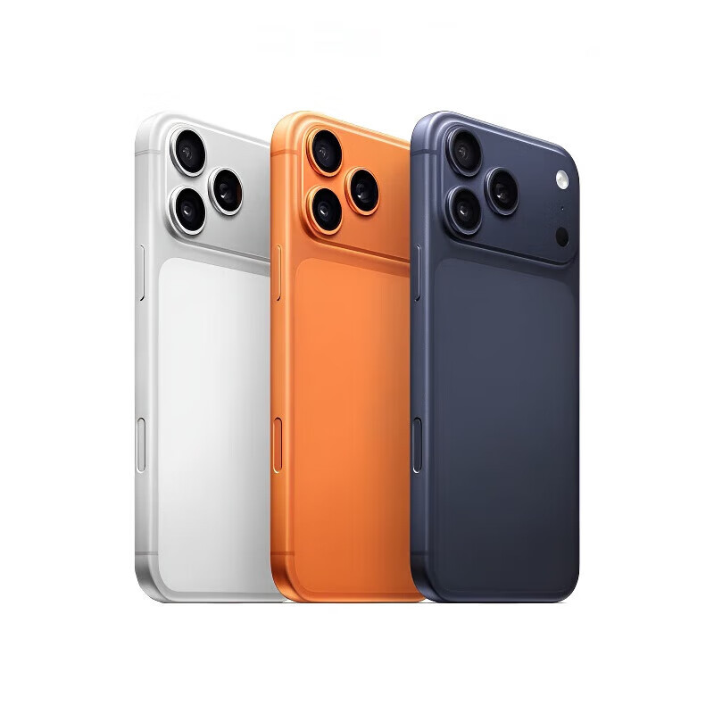 Black soil mobile phone model can be turned on and handed over iPhone17promax Apple 17 new simulation model promax mobile phone model color screen 17Promax silver bright screen model (glass screen)