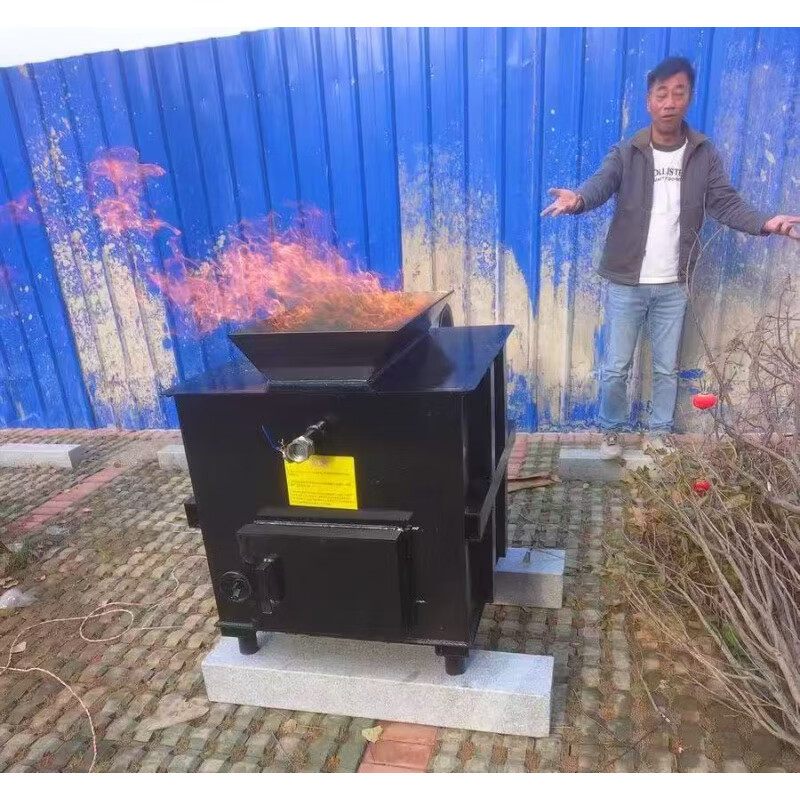 Smoke-free environmentally friendly garbage incinerator plastic industrial rubber medical animal cable tire domestic waste incinerator No. 0 high-efficiency thickened incinerator