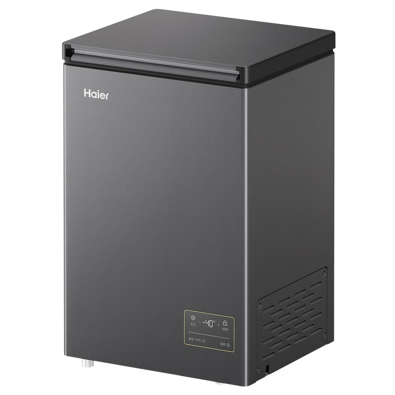 Haier 100 liters-40 small freezer household commercial refrigerator freezer dual-use freezer Jingdong official small refrigerator small freezer BC/BD-100GHEPSD9D 100 liters-40 degrees cryogenic 100L