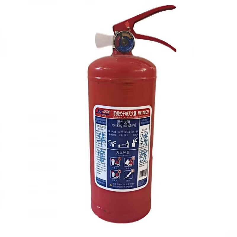 Green fire extinguisher dry powder fire extinguisher 4kg Huabao commercial household cart carbon dioxide 2357kg water-based 2369L new national standard MF_ABCE_35kg (green fire extinguisher)