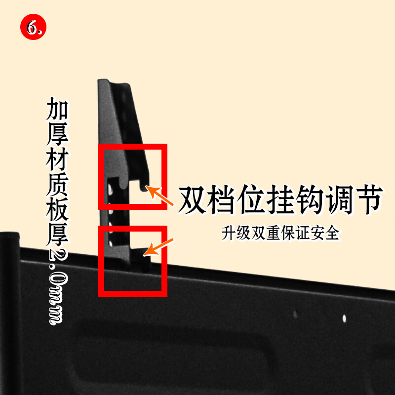 VMMOUNT beautiful mobile TV stand 50-150 inches TV mobile stand simple herringbone TV stand TV floor-standing all-in-one mobile TV stand optional specifications black/grey 25 60-100 inches load-bearing 160kg including bracket installation costs