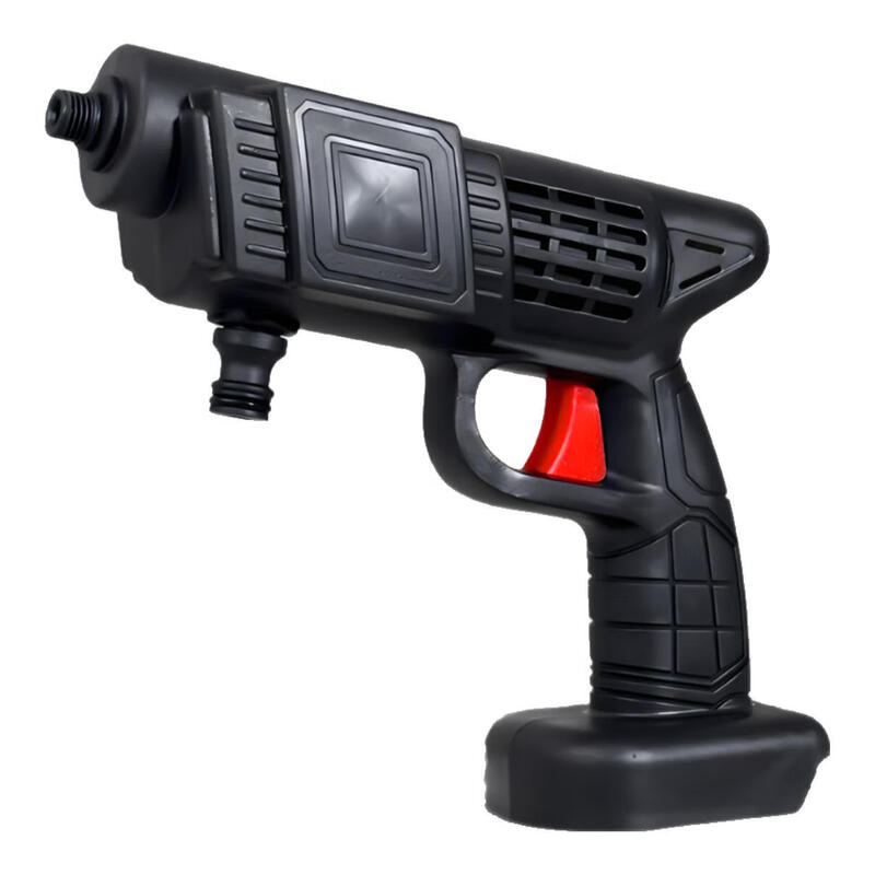 The most popular model on the whole network is Hanboshi high-power long-lasting water spray gun for household scrubbing and high-pressure water gun artifact 220v wireless household cleaning water gun car washing machine car washing water gun 12V 3 sections 2 batteries 1 charge + plastic box + 5 meters water pipe
