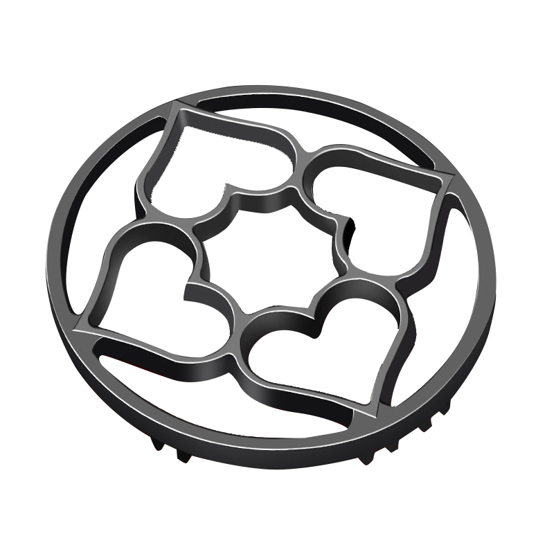 Lelandi gas stove bracket universal cast iron four-claw and five-claw milk pot anti-slip rack gas stove small milk pot bracket accessories gas stove rack love bracket L4008