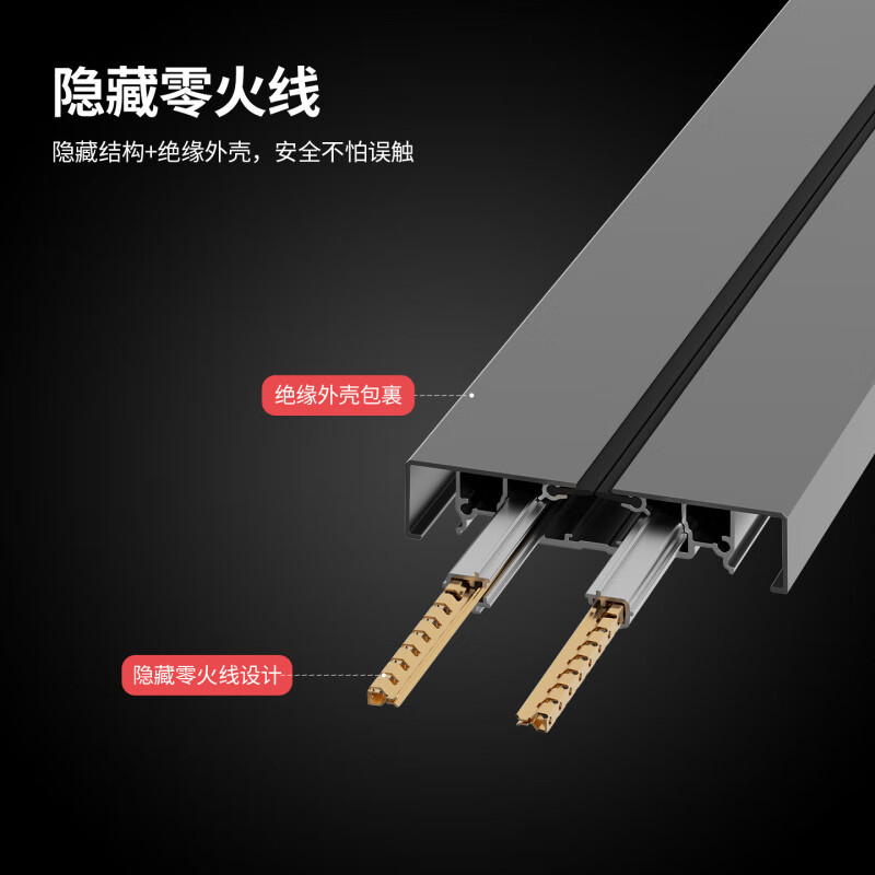 Fast charging track socket with switch master control movable sideboard slide rail plug-in kitchen power rail usb-c with switch white 30+2+ fast charging UC