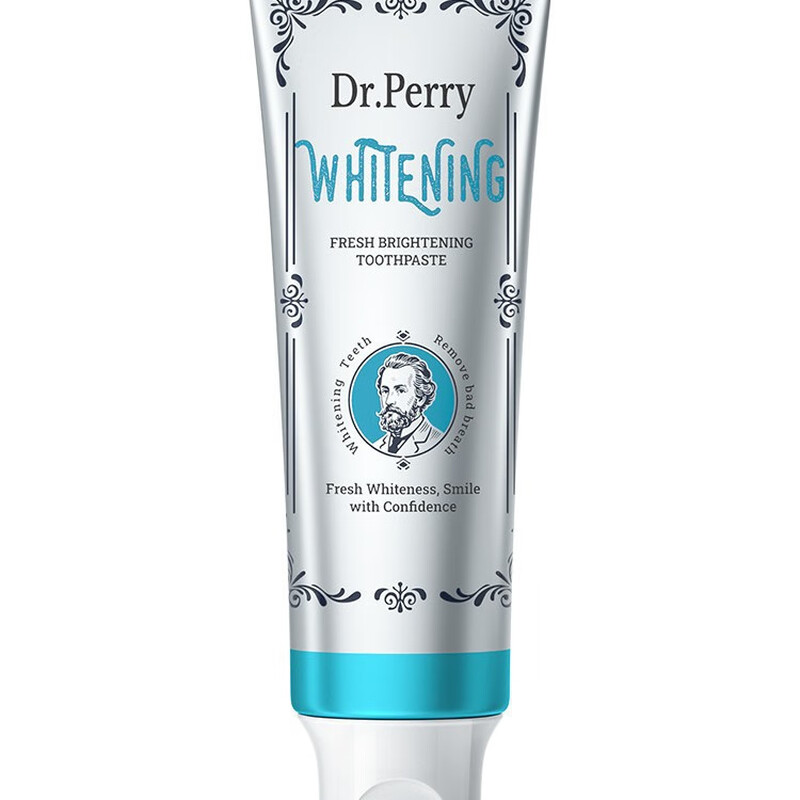 Dr perry toothpaste imported from the UK Dr.Perry fresh and brightening toothpaste to remove bad breath, remove yellowing and remove stones 2 boxes, periodic packaging, second box half price, official direct sales/authenticity guarantee