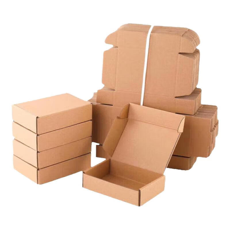 Thickened extra hard airplane box express carton flat custom cigarette packaging box three-layer high-quality extra-hard packaging carton three-layer super hard T10H (54*33*5) 5 pieces