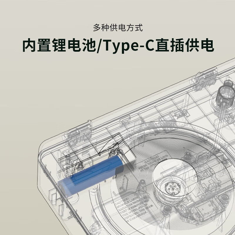 Panda (PANDA) CD-67 album cd player bluetooth player audio integrated home player disc audiophile-grade record (white)