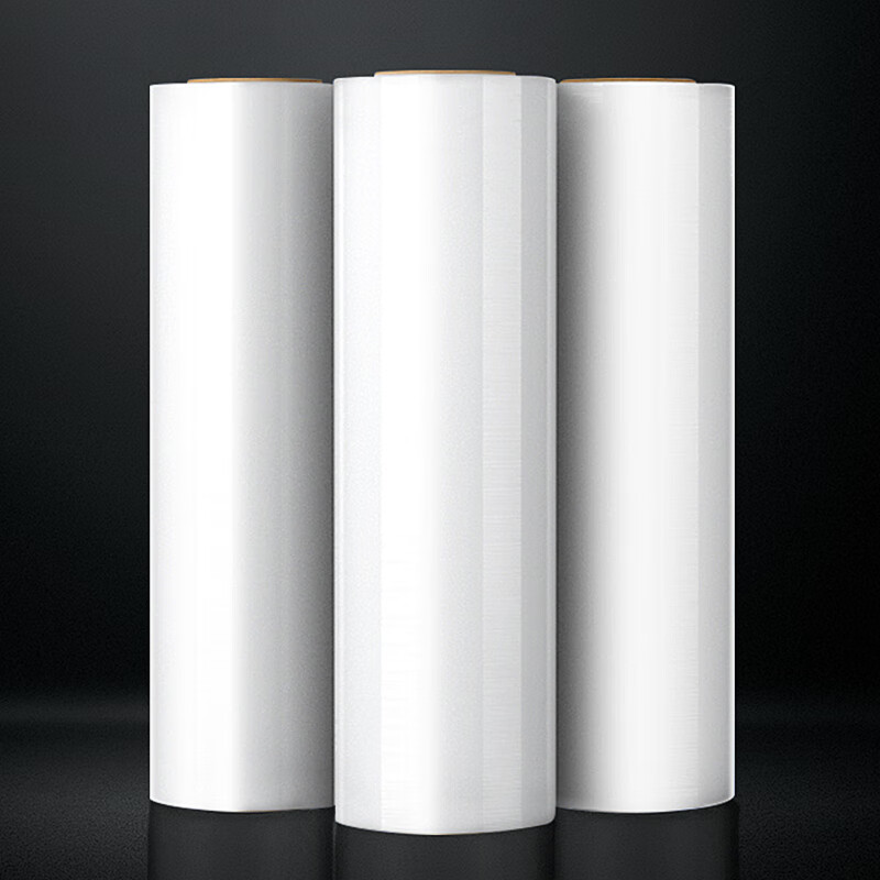 Zhouyou stretch film packaging film 50cm wide film weight 2.5kg*4 rolls full box high viscosity packaging film pe stretch film transparent film box