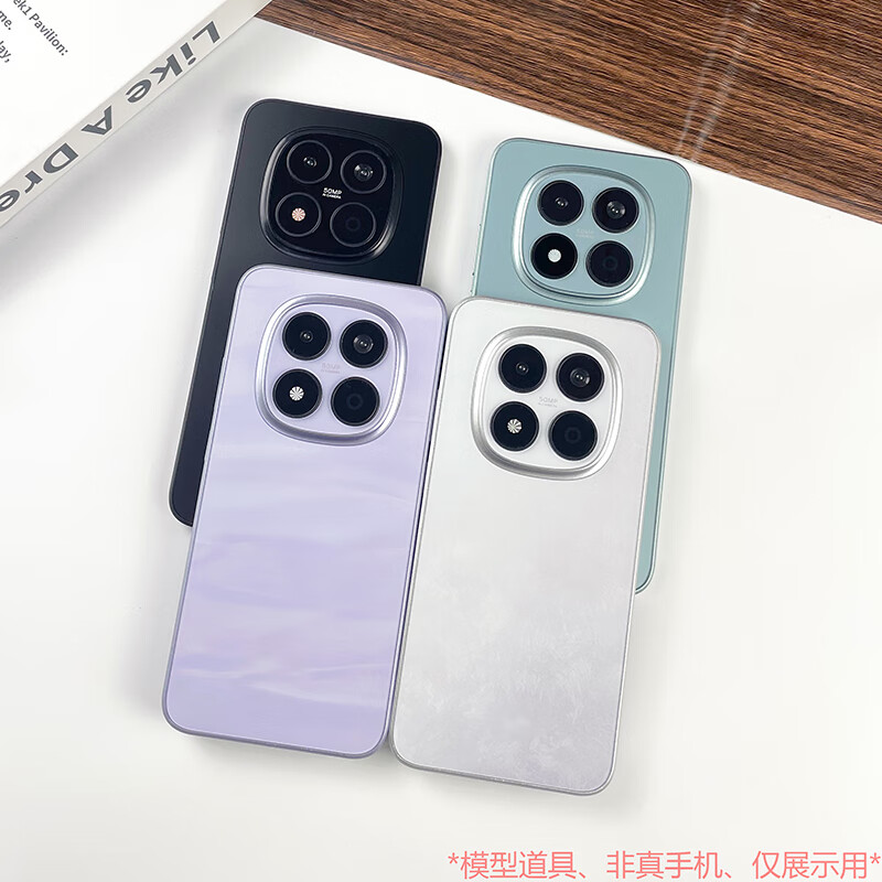 Qifei mobile phone model is suitable for Redmi note15 mobile phone model note15pro simulation with bright screen model machine, black screen, screen off state, special model machine, brand model is sent randomly