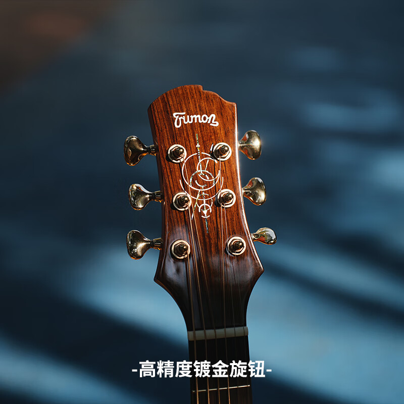 Truman Truman Guitar 150 280 Dolphin Story comprehensive single-board folk guitar for beginners and advanced 41-inch acoustic guitar Dolphin Story 1955TFL pointed corner