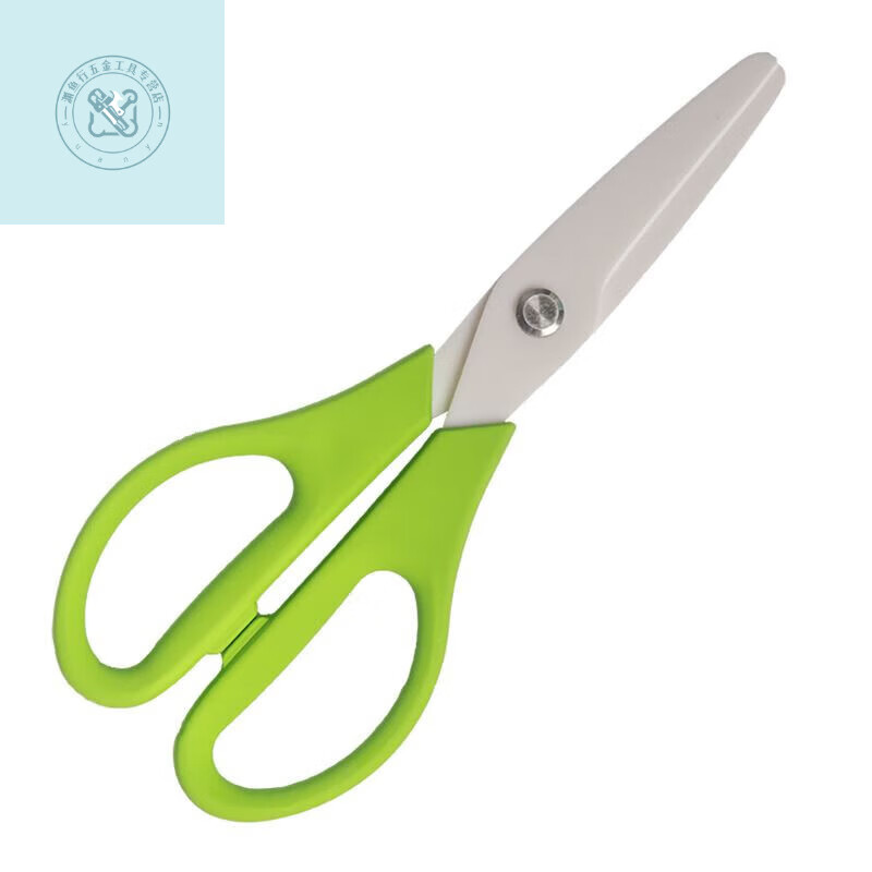 LNGA LANDGRE 8-inch ceramic scissors large experimental food supplement baby food kitchen food new energy industry insulated scissors black handle