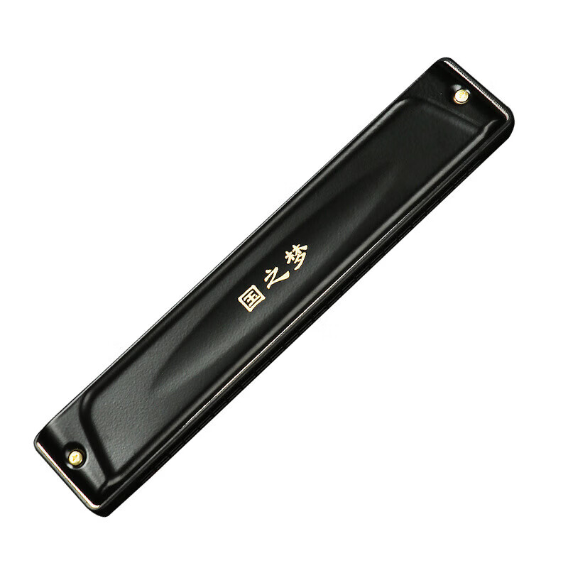 Guoguang harmonica 24-hole Guozhimeng performance-grade harmonica polyphonic C key F key A key D key B key 28-hole accented 28-hole Guozhimeng performance-grade harmonica black-accented C key