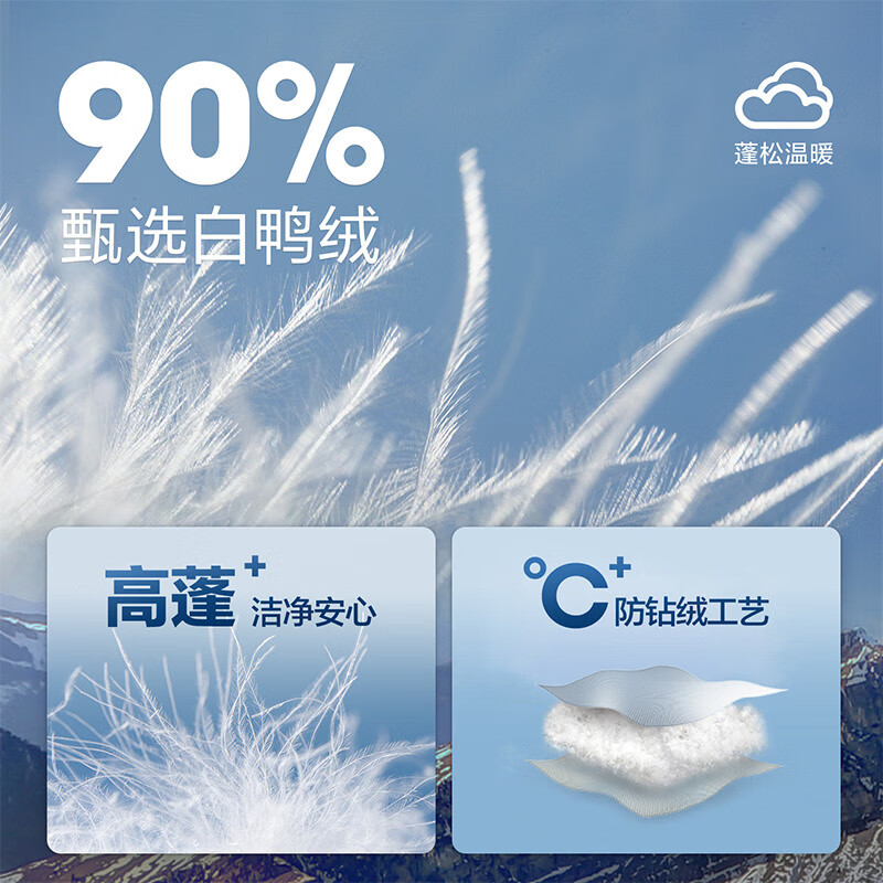 HLA Hai Lan Home Down Jacket Men's Equestrian Sports Stand Collar Jacket Men's Winter