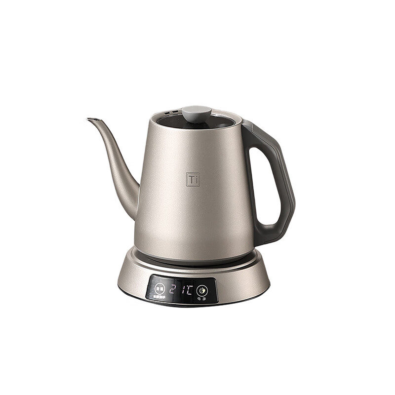 TLIT German imported high-quality pure titanium high-end electric kettle fully automatic bottom-loading water kettle dedicated to making tea with constant temperature pure titanium bottom-loading kettle - dedicated to bottled water. 1360 watts 0ml