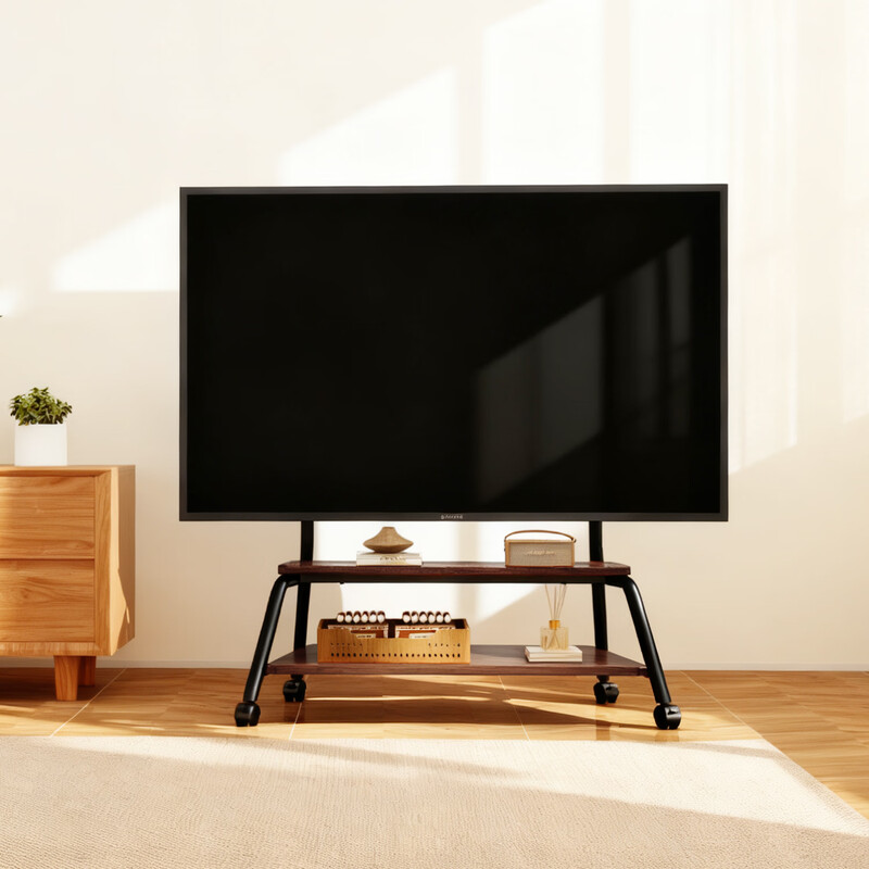 ProPre mobile TV stand floor (42-75 inches) mobile TV cabinet TV art stand suitable for Sony Huawei Skyworth Hisense TCL floor cart