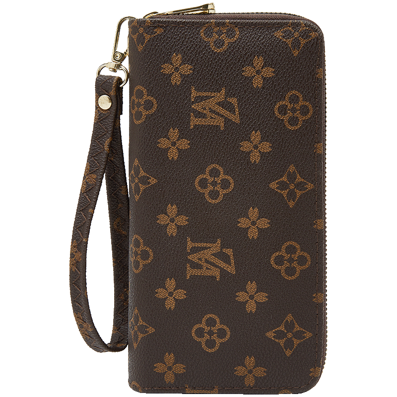 Old lady wallet large capacity long card holder money note holder clutch bag coin purse light luxury birthday gift for girls