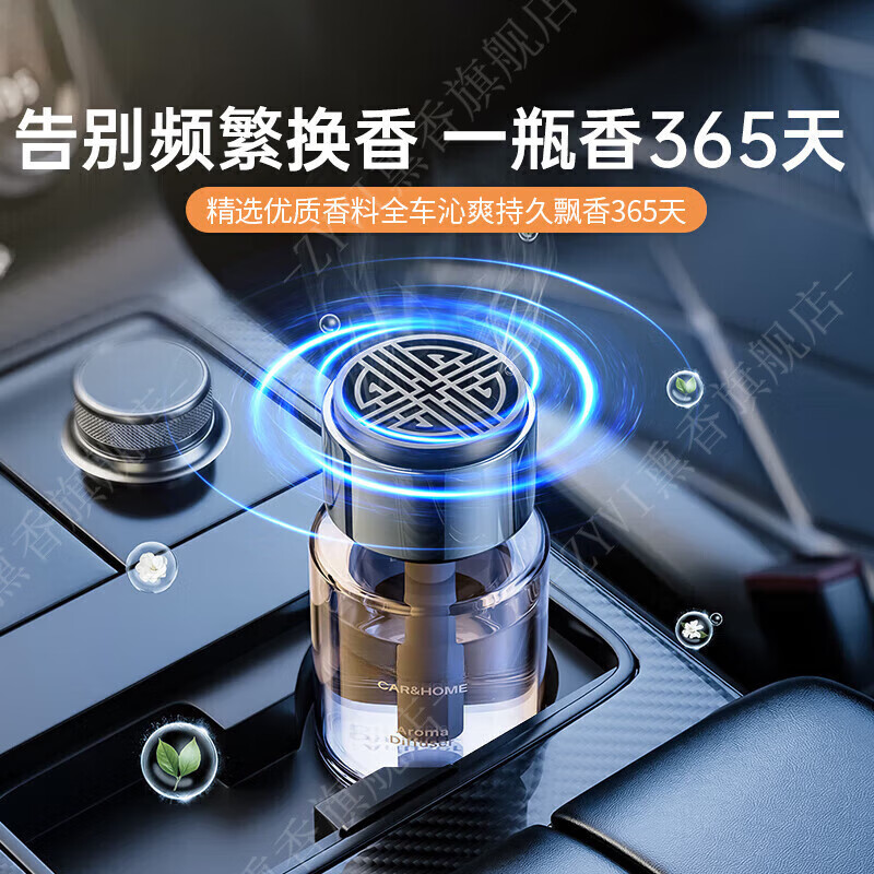 ZYVI France Car Aromatherapy Men's Special High-end Car Perfume Deodorizes and Purifies the Air Can Be Used for Infants and Pregnant Women Classic Cologne One bottle of fragrance lasts for a long time - removes aldehydes and removes odors