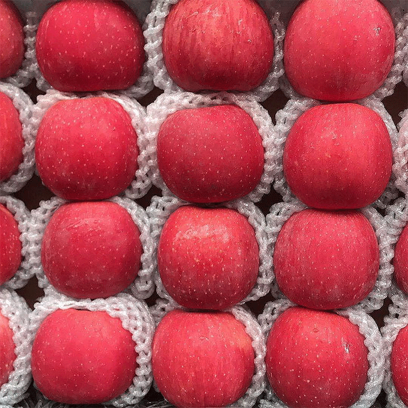 Alpine rock sugar heart red Fuji apple orchard fresh fruit, sour, sweet and delicious, ugly apple, freshly picked, freshly harvested, 9 catties in box, medium fruit 75mm