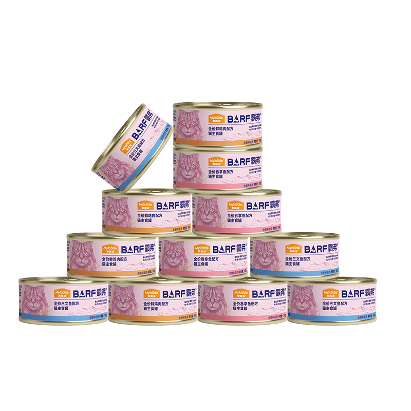 McFoody cat canned barf Bafu staple cat canned cat snacks wet food adult cat care urinary tract 100g*12 cans