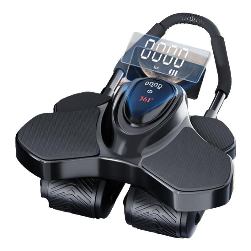 361 Abdominal Wheel Automatic Rebound Elbow Support Four-Wheel Fitness Exercise Equipment Abdominal Muscle Intelligent Counting Home Gift Selection