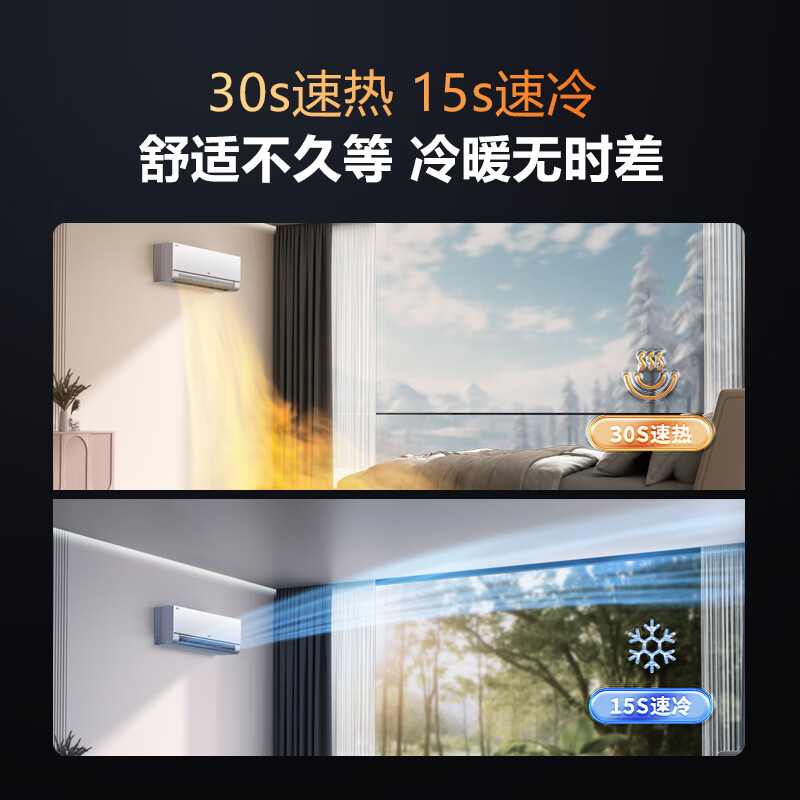 Haier Air Conditioner Air Washing Technology Model 1.5 HP First Class Energy Efficiency Frequency Converter Purification and Sterilization Pro Model Air Conditioner Hang-up Home Appliances National Subsidy KFR-35GW/E3-1Pro