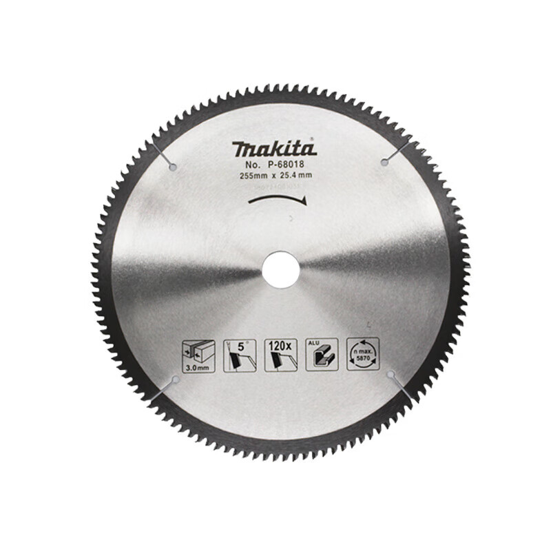 Wen Yijia cutting aluminum alloy saw blade 10-inch aluminum saw blade aluminum alloy cutting blade saw aluminum machine saw blade 255mm A-81614 aluminum 255*25 points 4*100T