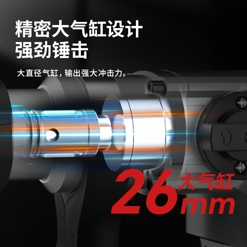 Delixi Electric Electric Hammer Electric Pickaxe Drill Multifunctional Impact Drill Household High Power Concrete Industrial Grade Electric Pickaxe 1050W