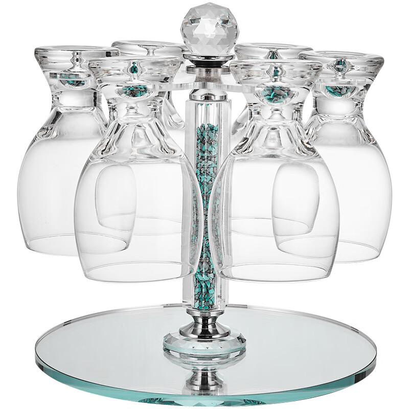 New creative turquoise beer mug large capacity home craft beer mug crystal glass turquoise big belly beer mug 6 pack