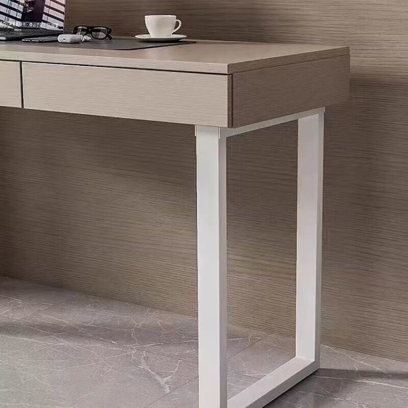 He Jiagong iron table leg bracket bar leg desk leg sideboard table leg dressing table leg bracket dining table leg stand default matte black (single) width 30 height 100 (bar foot) mouth shape single