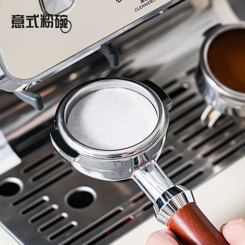 Round coffee filter paper 51/58mm coffee machine hand brew filter paper handle powder bowl pad paper secondary filter paper 100 pieces/pack 58mm