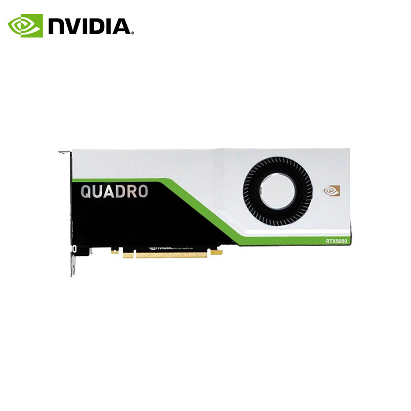 NVIDIA RTX 5000 16G GDDR6 professional graphics card Turing architecture/3072 CUDA core/48 RT Core industrial packaging