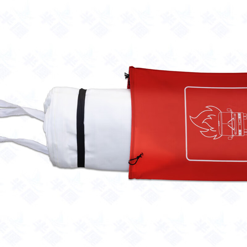 Half-centimeter fire blanket 1.5m*1.5m silicone fiberglass national standard fire blanket fire protection industrial commercial kitchen home hotel office building fire escape heat insulation flame retardant high fiberglass cloth 1m*1m