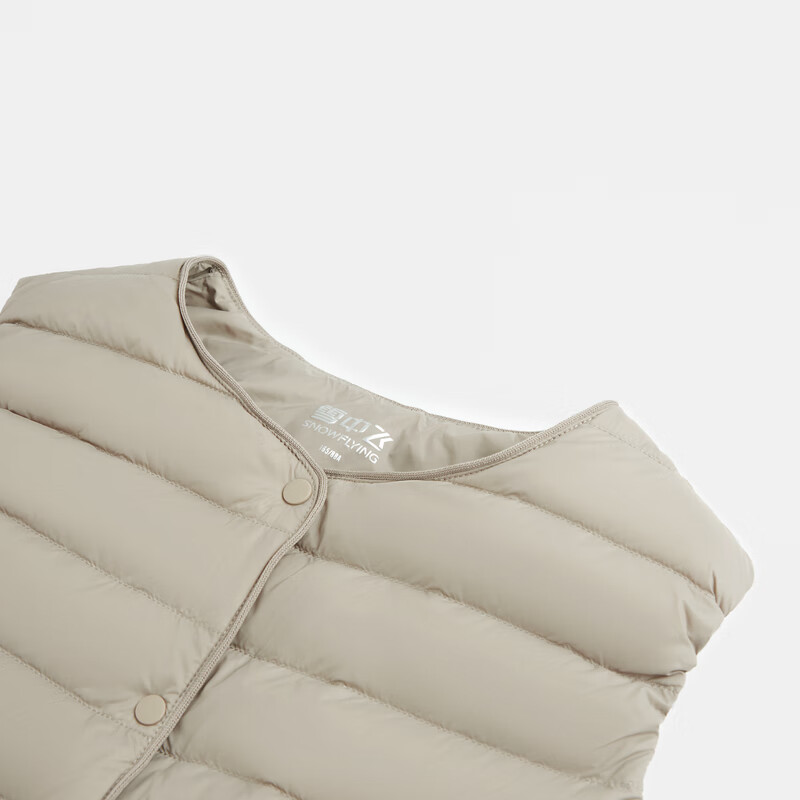 Flying in the Snow 2025 Classic New Style Basic Comfortable Thin Down Convenient Short Warm Down Vest Portable and Comfortable