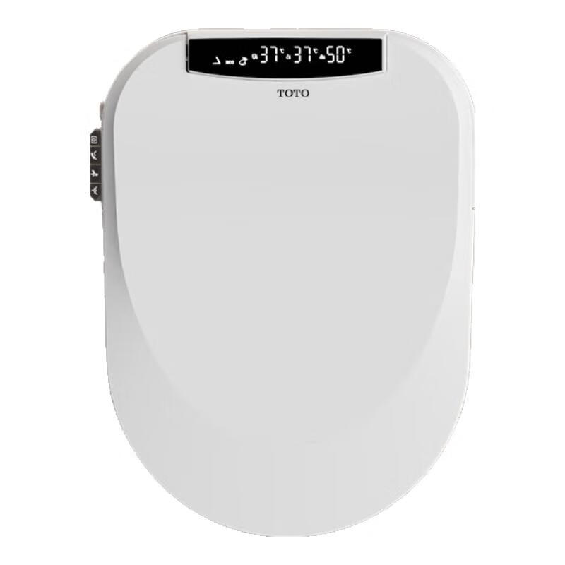 TOTO original smart toilet seat, fully automatic flip-up, instant flushing, heating and drying, toilet seat cover U V-shaped, top configuration, automatic flip-up + foam shield, U-shaped, door-to-door delivery + free removal + package installation