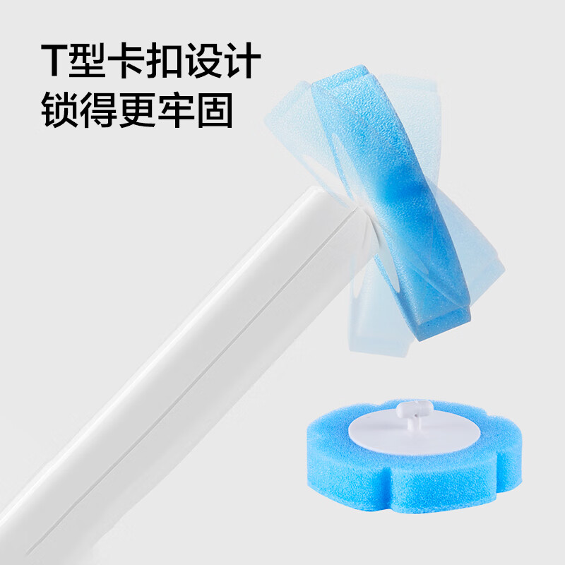 Made in Tokyo, Weijing disposable toilet replacement brush heads, 12 packs, disposable disposable toilet brushes come with cleaning fluid