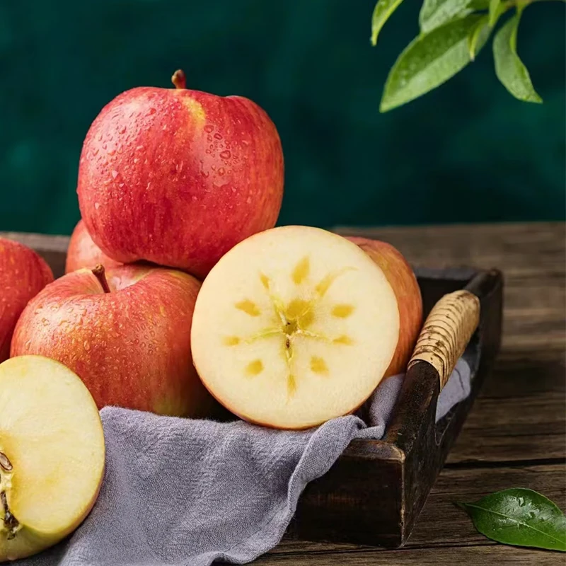 Interesting taste of Xinjiang Aksu rock candy heart apple net weight 5 pounds single fruit 80-85mm straight from the source of the first-level No. 1 member store