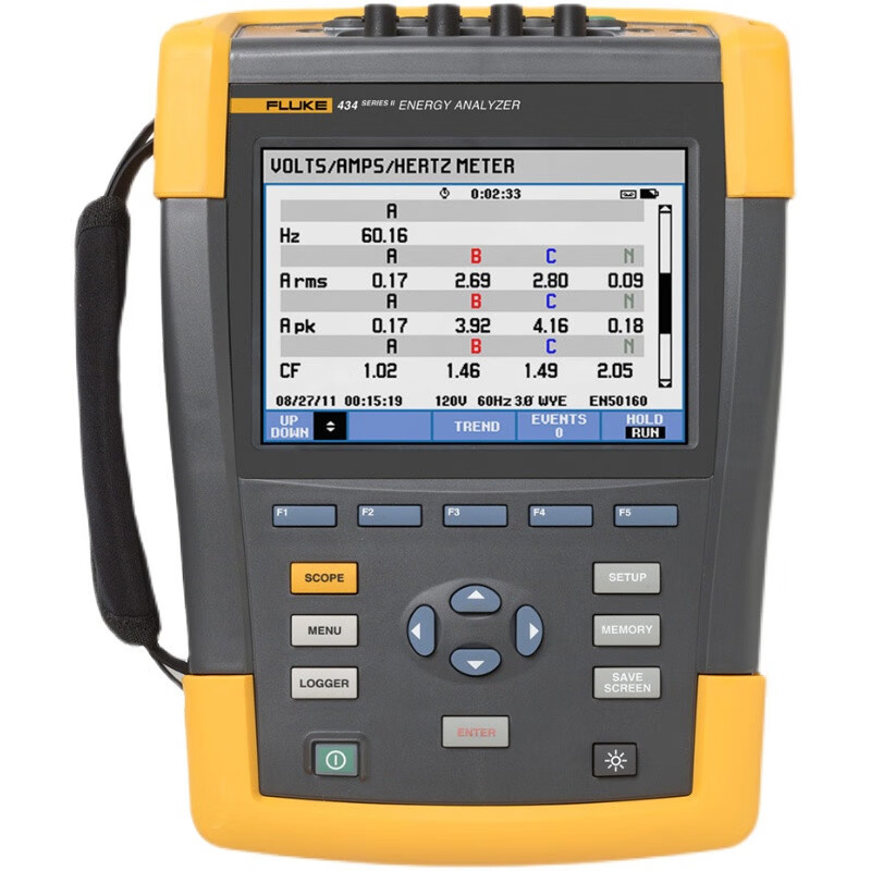 Fluke fluke434-II/F435-II/F437-II/F438-II/F345 power quality analyzer FLUKE_438-II