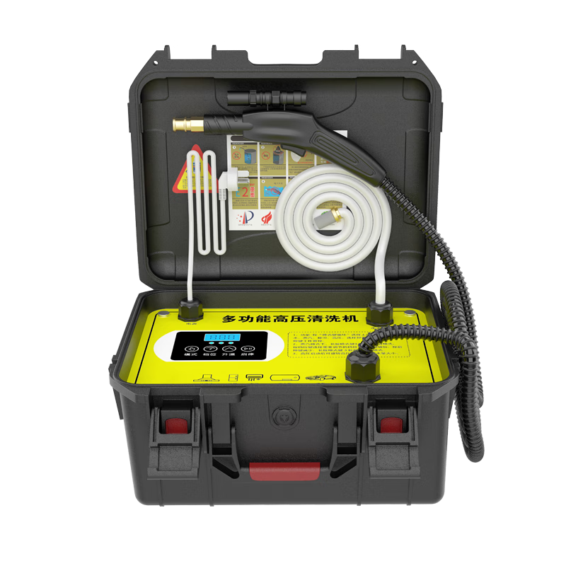 Jingstar Air Conditioning Cleaning Machine High Temperature and High Pressure Steam Cleaning Machine Home Appliance Cleaning Machine Multifunctional All-in-One Range Hood Equipment 100kg High Pressure-Entrepreneurship Gift Pack-Portable