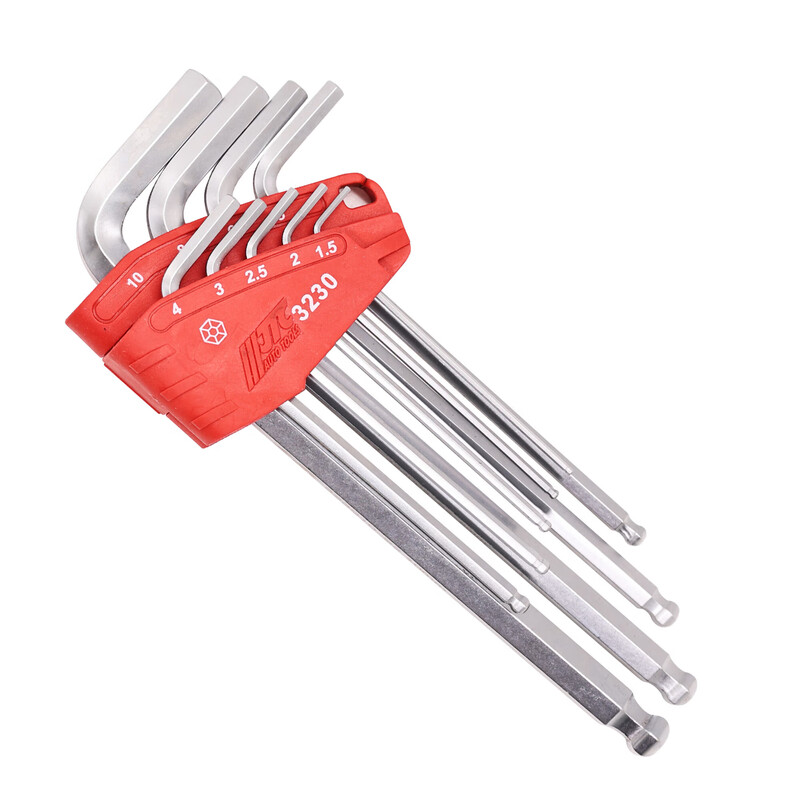 JTC auto repair tools L-type standard ball head hex wrench set 9-piece set JTC3230