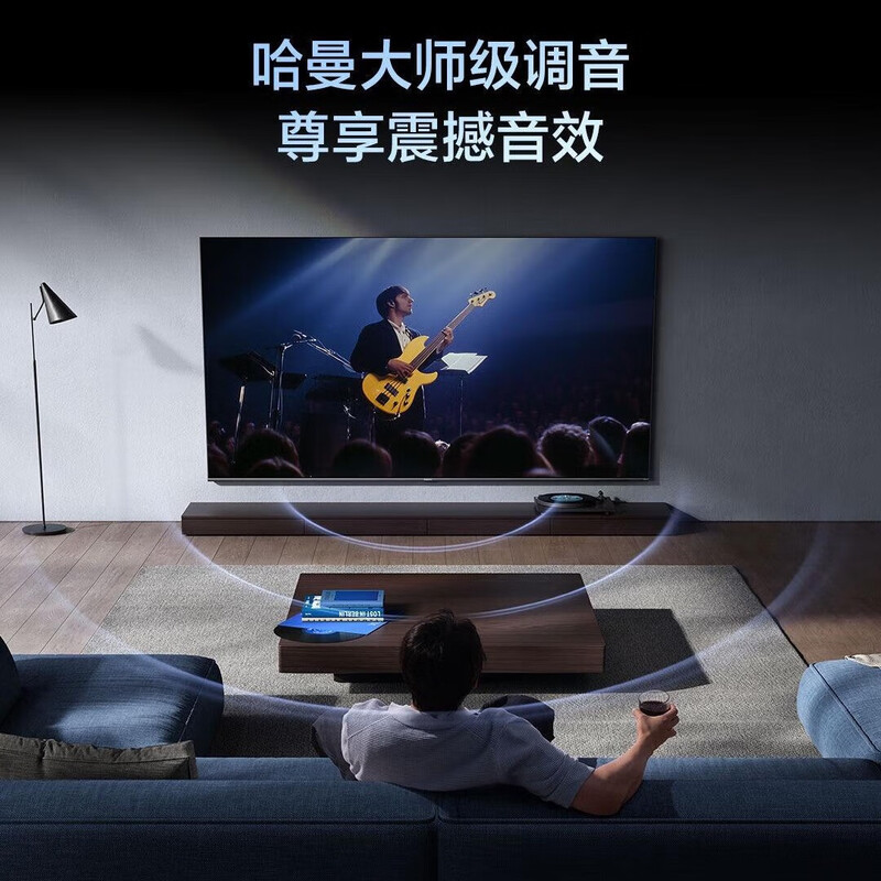 Xiaomi (MI) 4K ultra-high definition smart voice network wifi LCD TV ultra-thin eye protection full screen EA flat screen TV 75 inches smart network version (comes with base and hanger)