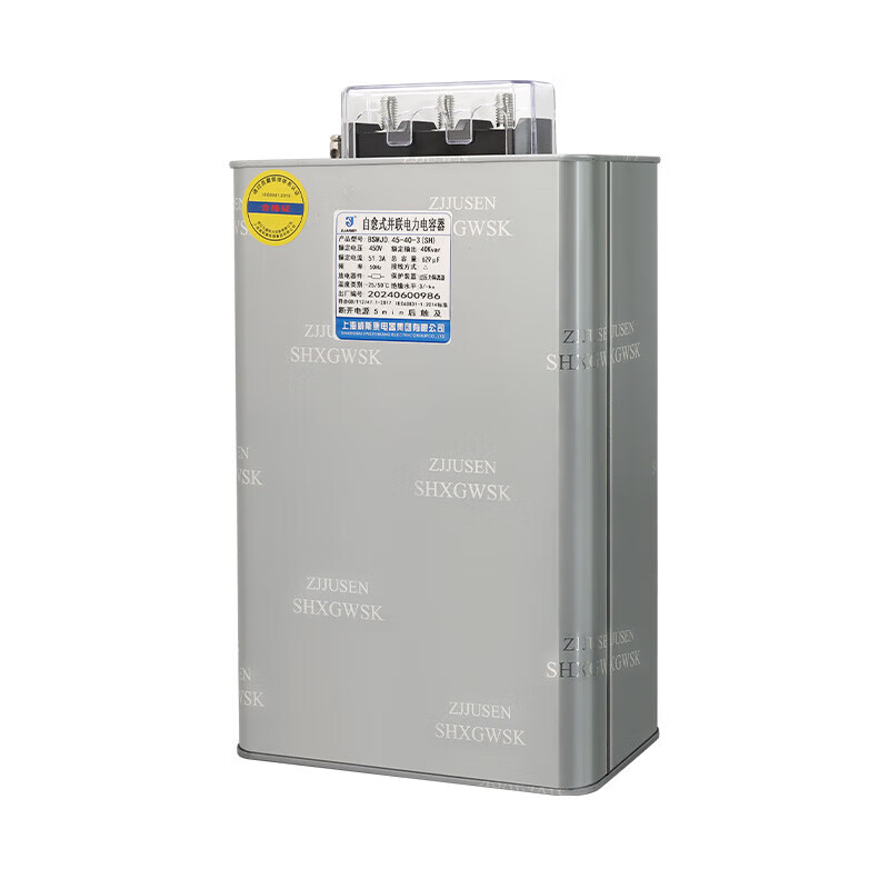 Shanghai Viscon compensation parallel power capacitor 0.45-20-3 30-3 40 50 15Kvar SH Viscon BSMJ0.525-60-3